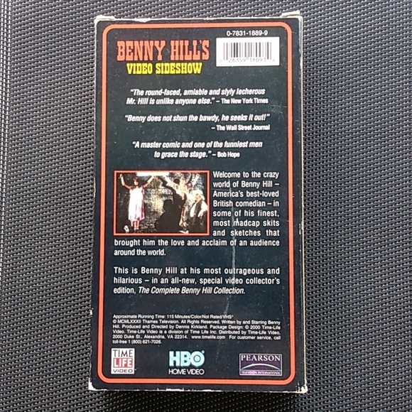 Vintage VHS Tape The Complete Benny Hill Collection - Time Life / HBO Video - Picture 2 of 7